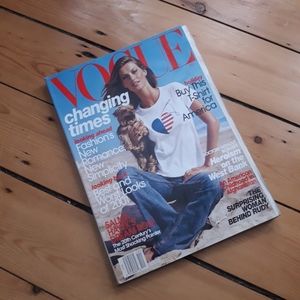 Vintage Vogue Magazine Y2K